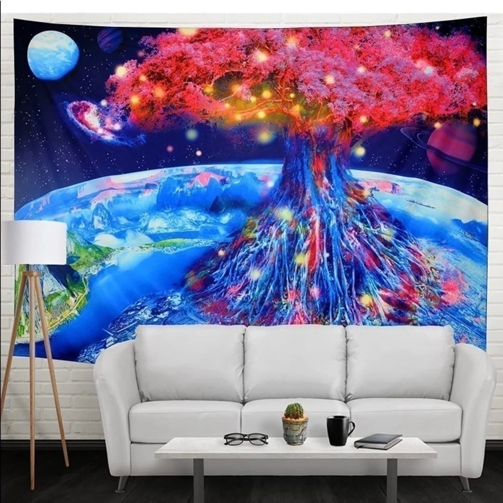 NWT-STUNNING TREE-SPACE TAPESTRY